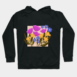 Wild Flowers Growing Hoodie